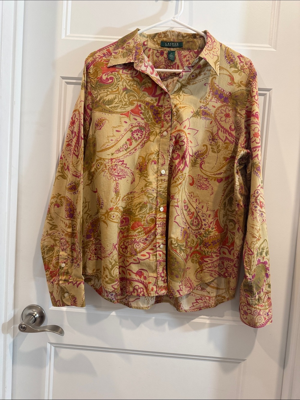 Women’s, Ralph Lauren, Button Down Blouse